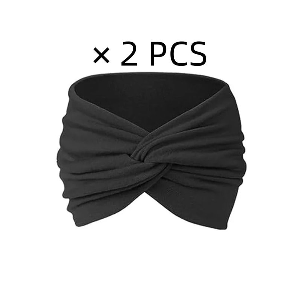 Sports Headband For Ladies Wide Yoga Elastic Hair Band Performance Headwear 6