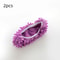FloorMopping Shoe Covers 2pcs Lazy Cleaning Slippers Mop Head Refills 11