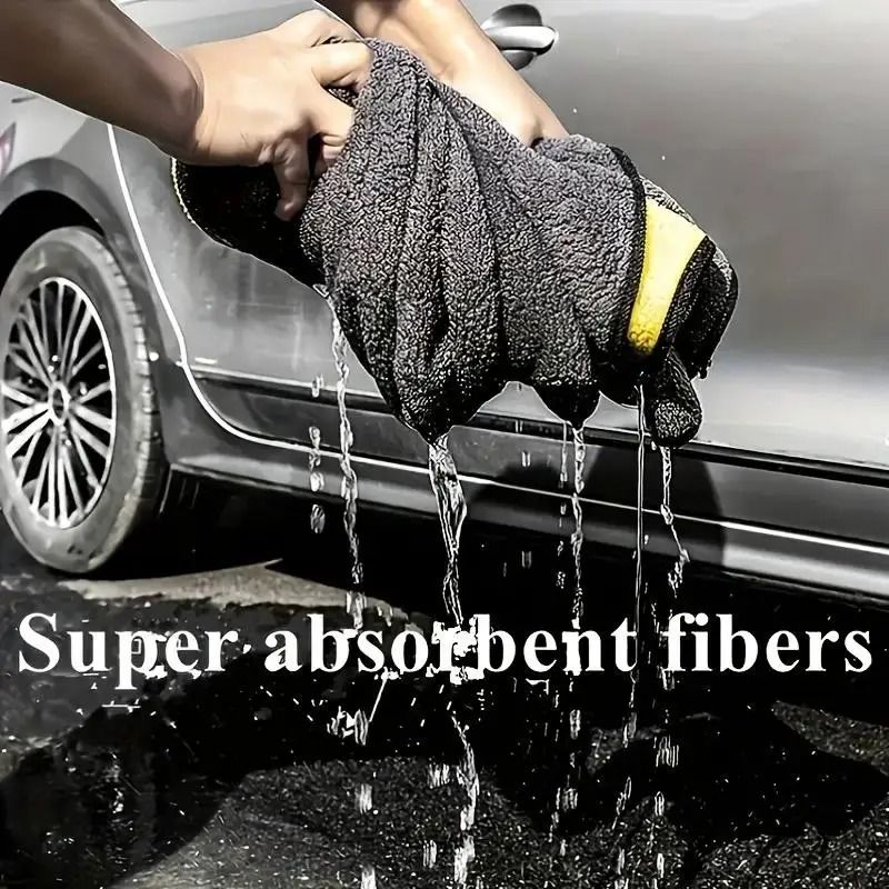 Premium Super Absorbent Microfiber Towel Extra Large QuickDry Car Truck Cleaning Cloth 3