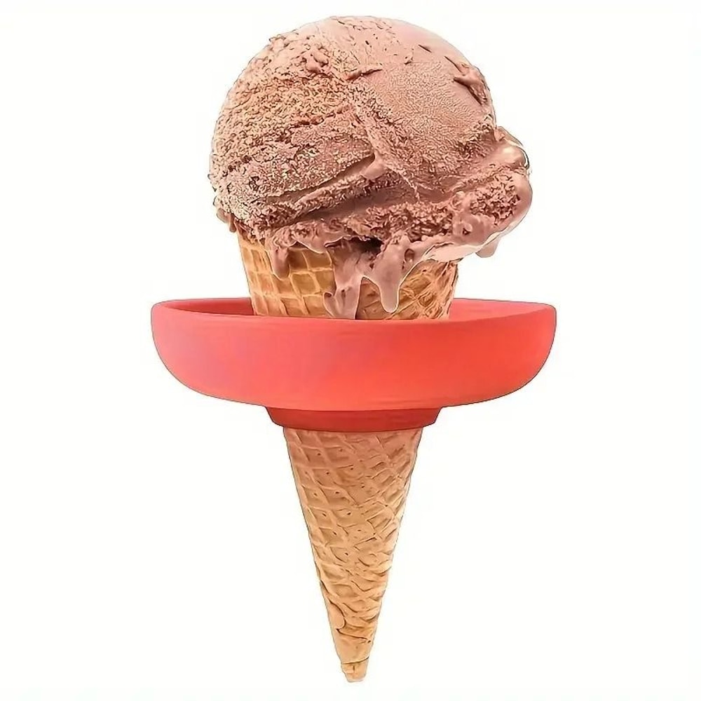 LeakProof Silicone Ice Cream Molds Portable Freezer Tray For Summer Treats 3