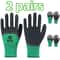 2 Pairs MultiPurpose Utility Gloves NonSlip Ergonomic Design For Work Play 6