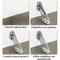 HeavyDuty Stainless Steel Corner Brackets 90 Angle Support For Furniture 3