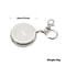 Portable Pocket Watch Model Ashtray Elegant Metal Key Chain Mini Ashtray 2