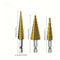 Step Drill Kit HighSpeed MultiSize Drilling For Wood Metal 1