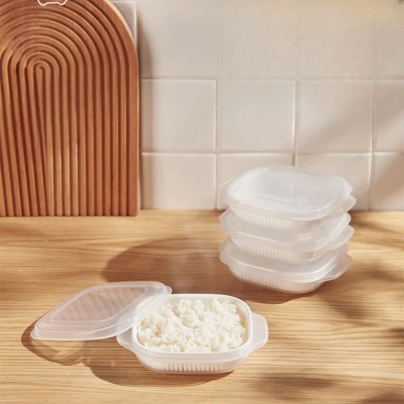 MultiPurpose Rice Steaming Box Microwaveable FreezertoTable Storage 2