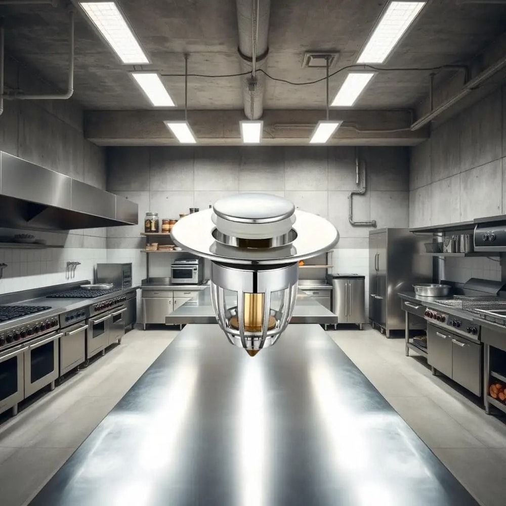 Durable Brass Core Push Sink Drain Universal AntiClog Pest Protection 1