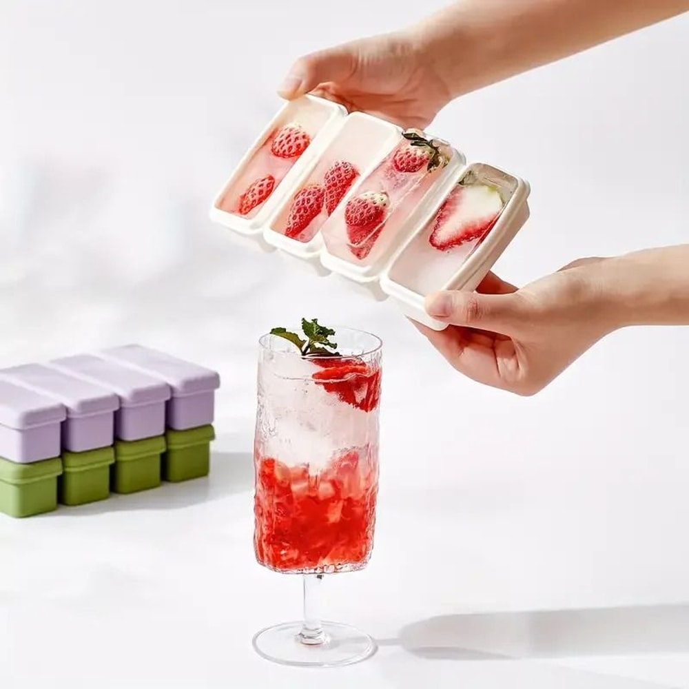 Silicone Ice Cube Tray BPAFree EasyRelease Design 5