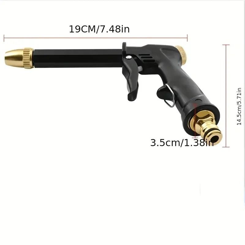 4Mode HighPressure Water Gun MultiPurpose Adjustable Hose Sprayer 3