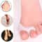 1 Pair Silicone Toe Corrector Instant Hallux Valgus Relief Foot Comfort 1