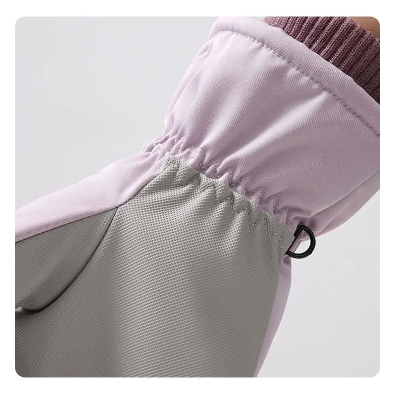 Thermal Ski Gloves Waterproof Touch Screen Windproof Protection 4