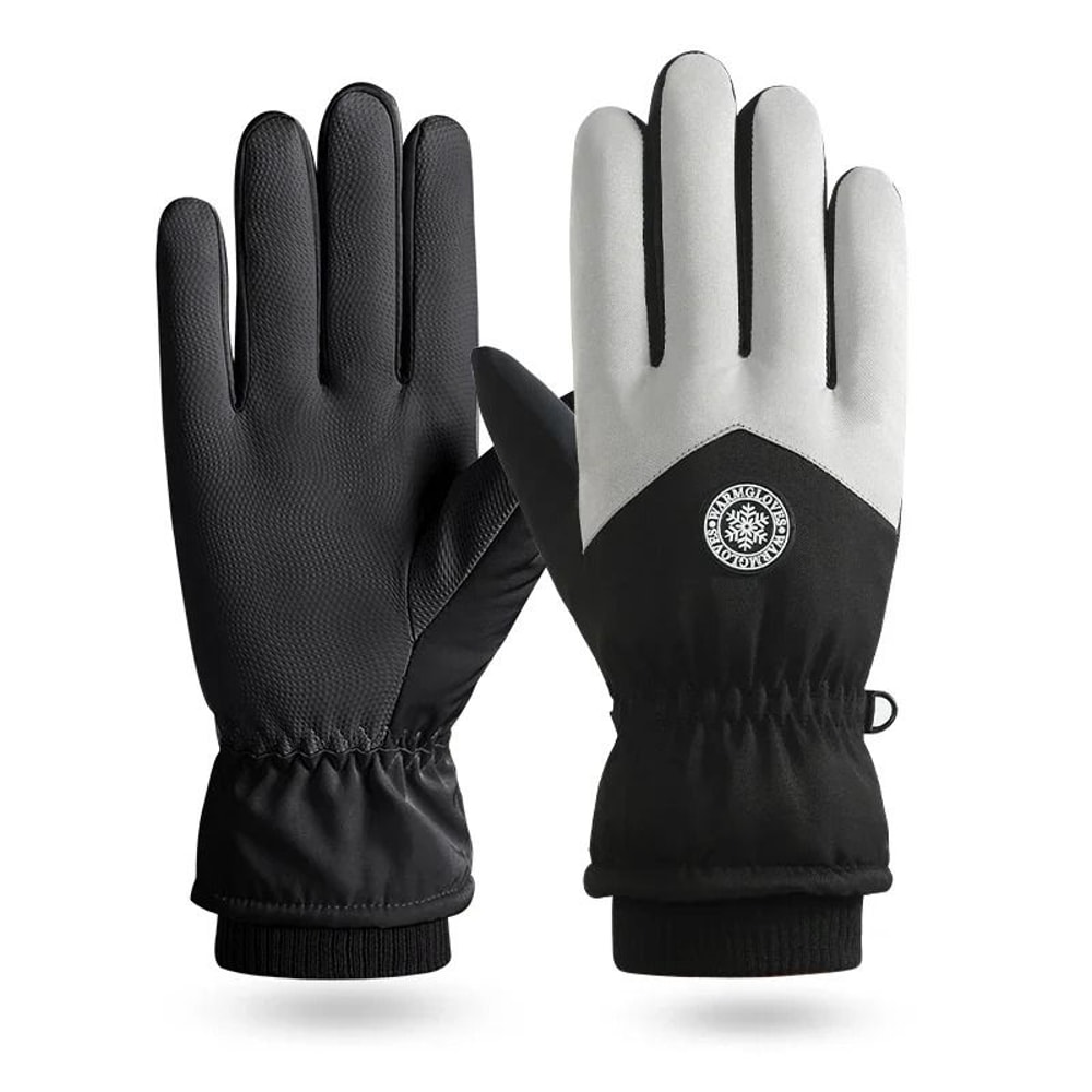 Thermal Ski Gloves Waterproof Touch Screen Windproof Protection 7