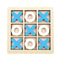 Wooden Mini Chess Early Educational Brain Training Interaction Puzzle 8