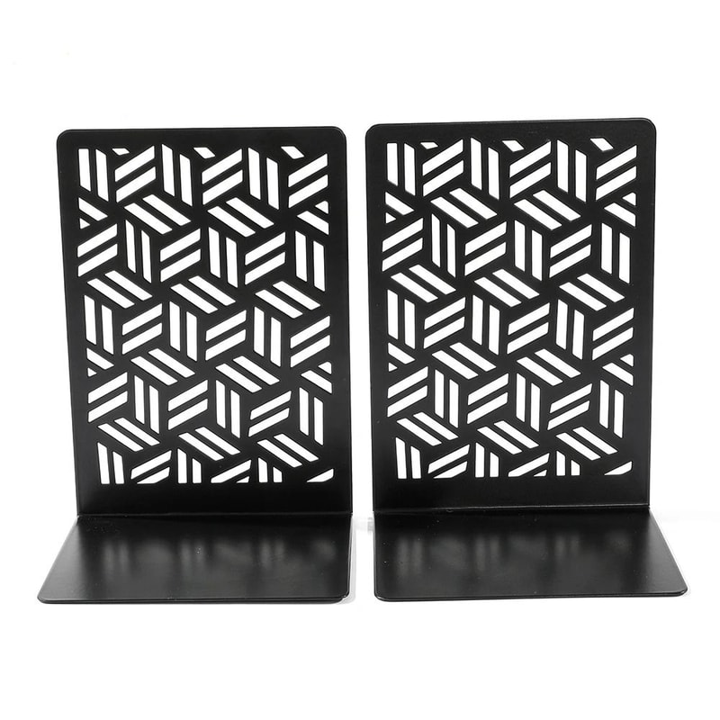 Crafted Door Metal Bookends HeavyDuty Gothic Design For Book Lovers 5