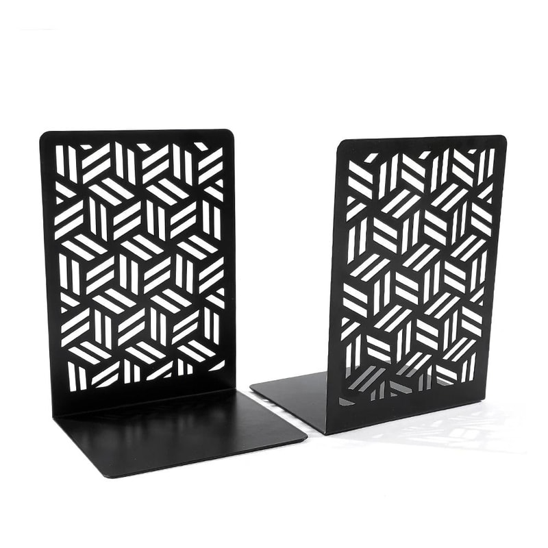 Crafted Door Metal Bookends HeavyDuty Gothic Design For Book Lovers 6