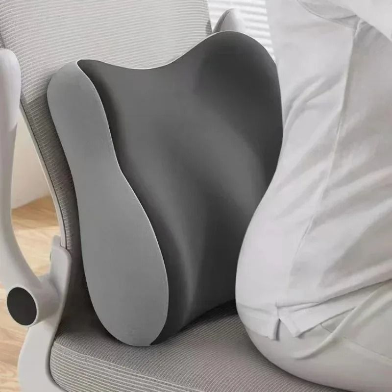 Ergonomic Memory Foam Lumbar Support Spinal Correction Backrest For Office Car 1