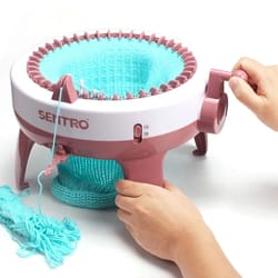 40-needle professional hand knitting machine – diy knitting artifact for all ages