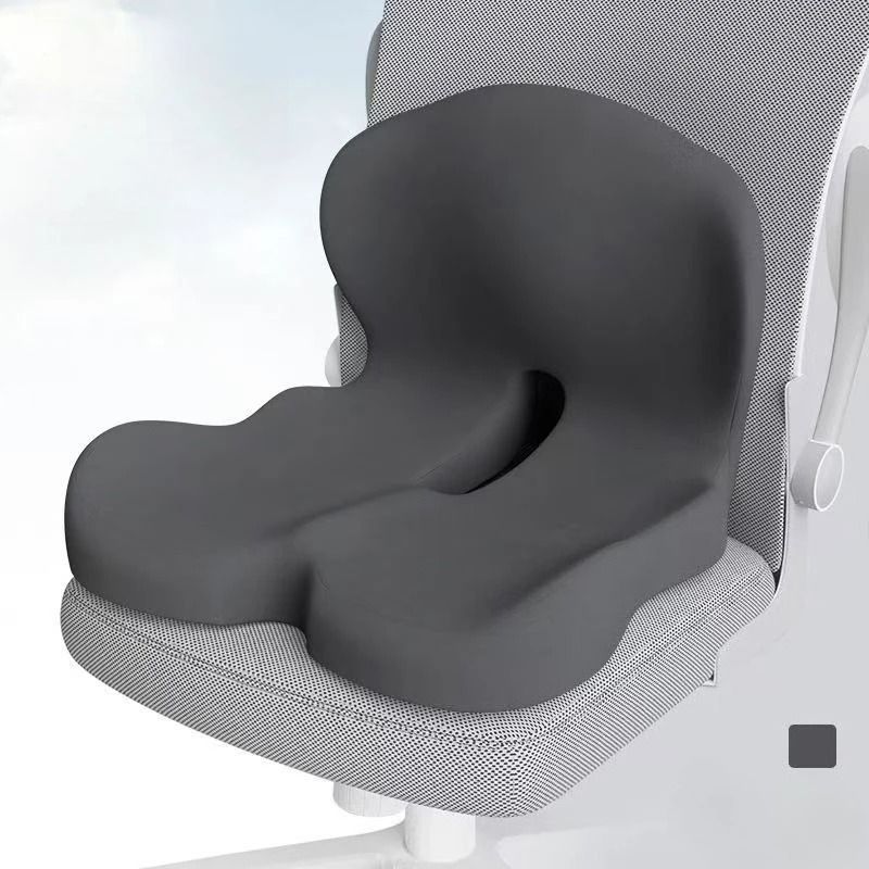 Ergonomic Seat Cushion With Integrated Backrest Soft Support For Hip Waist Comfort 12