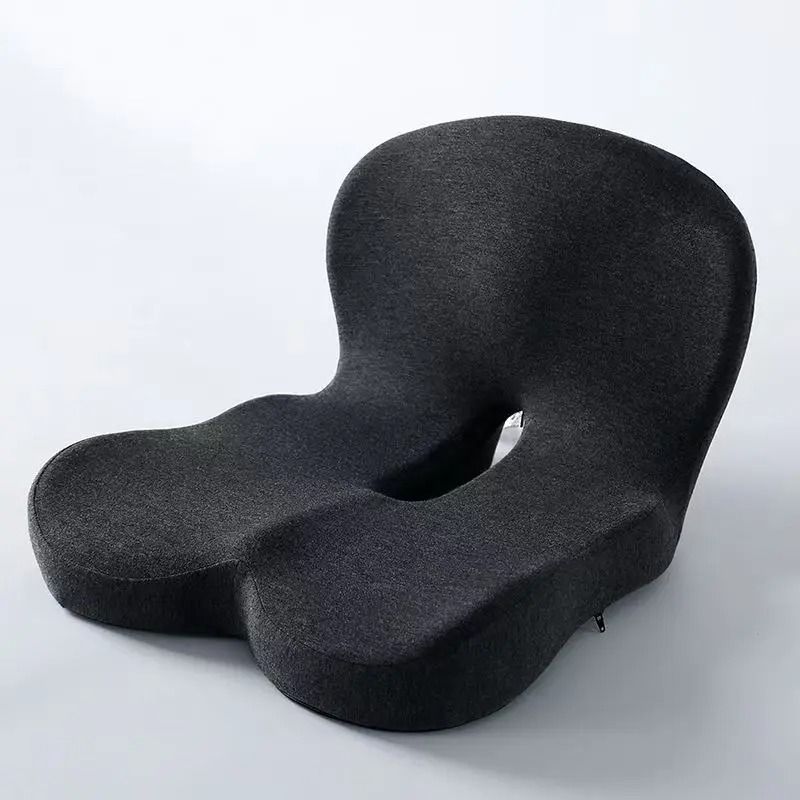 Ergonomic Seat Cushion With Integrated Backrest Soft Support For Hip Waist Comfort 7
