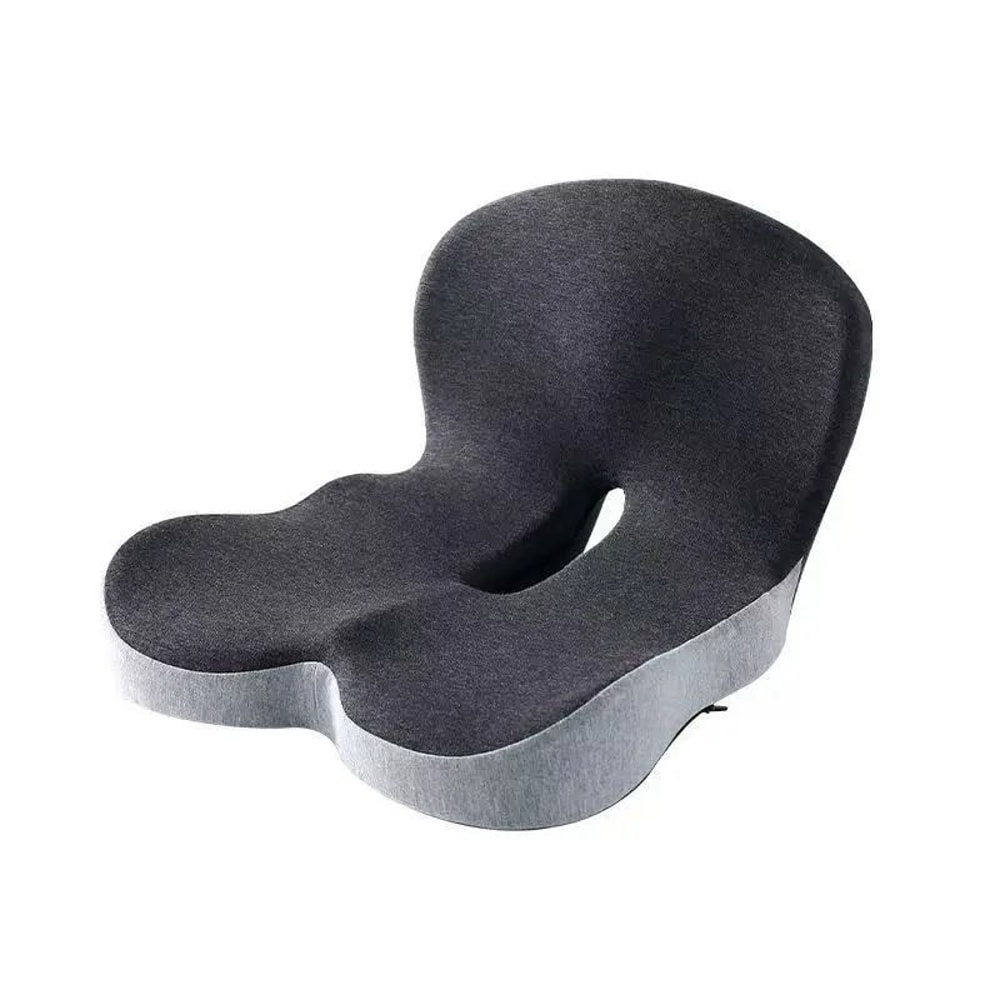Ergonomic Seat Cushion With Integrated Backrest Soft Support For Hip Waist Comfort 8