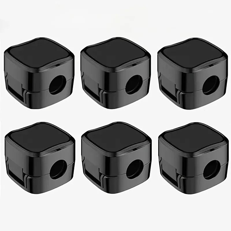 6Piece Magnetic Cable Clip Organizer SelfAdhesive Desktop Cord Management 5