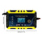 12V 6A Intelligent Pulse Repair Battery Charger Smart Automatic Power For Auto Motorcycle 4