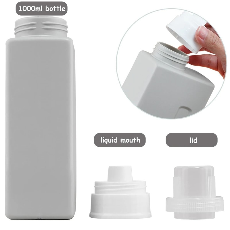Laundry Detergent Dispenser Refillable Storage Canister 3