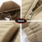 Mens Autumn Winter Outdoor Windbreaker Removable Hooded Thermal Parka 6