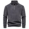 Quality Thickened Warm Fleece Jacket Mens Zipper Neck Soft Shell Pullover 9