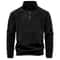 Quality Thickened Warm Fleece Jacket Mens Zipper Neck Soft Shell Pullover 6
