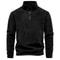 Quality Thickened Warm Fleece Jacket Mens Zipper Neck Soft Shell Pullover 6