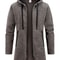 New Streetwear Mens Long Sleeve Sweatshirt Oversized Winter Warm Jacket Coat 1