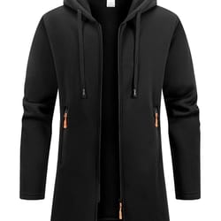 new streetwear mens long sleeve sweatshirt – oversized winter warm jacket coat