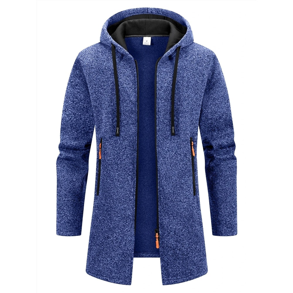 New Streetwear Mens Long Sleeve Sweatshirt Oversized Winter Warm Jacket Coat 9