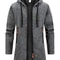 New Streetwear Mens Long Sleeve Sweatshirt Oversized Winter Warm Jacket Coat 8