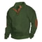 Autumn Winter Mens Jacquard Knitted Pullover Casual StandUp Collar Sweater 3