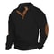Autumn Winter Mens Jacquard Knitted Pullover Casual StandUp Collar Sweater 7