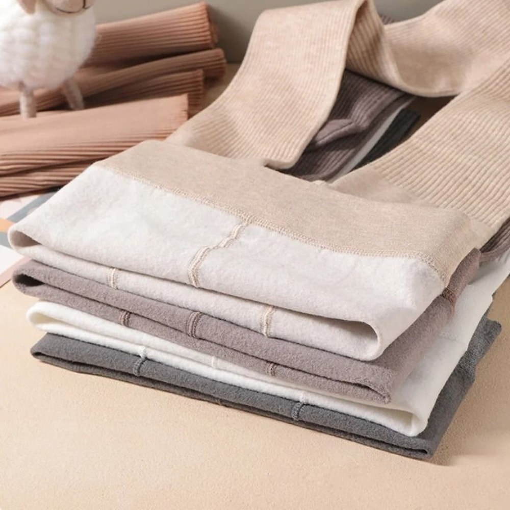 Childrens Winter Thick Warm Tights Plush Thermal Leggings For Girls 3