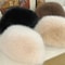 Fluffy Fur Winter Hat Warm Ear Protection Faux Fox Fur Bomber Cap 4