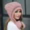 Soft Winter Warm Fur Hat FleeceLined Earflap Beanie For Women 9