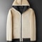 Winter Lambswool Thermal Coat Thickened Hooded Fleece Jacket For Men Women 6
