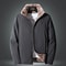 Winter Windproof Thick Fleece Jacket Mens Classic Outdoor Outwear 0