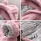 Cozy Petal Faux Fur Hooded Jacket Plush Winter Parka For Toddlers Girls 5