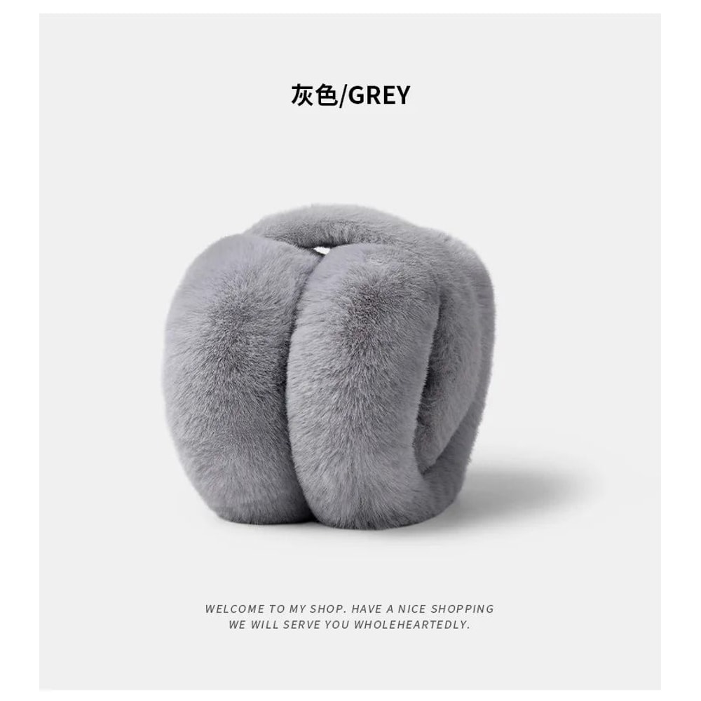 Plush Winter Earmuffs Soft Fleece Ear Warmers For Men And Women 9