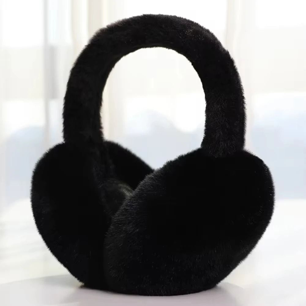 Soft Plush Winter Earmuffs Foldable Fleece Ear Warmers For Men And Women 9