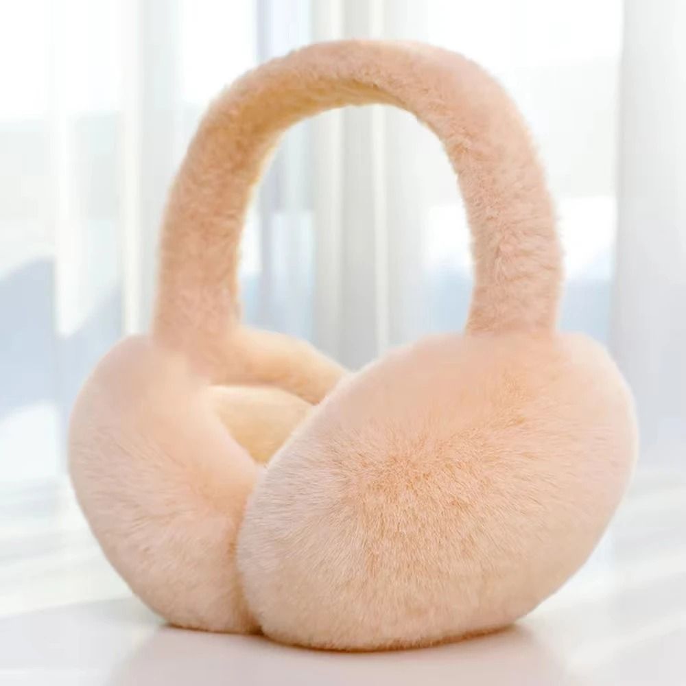 Soft Plush Winter Earmuffs Foldable Fleece Ear Warmers For Men And Women 6