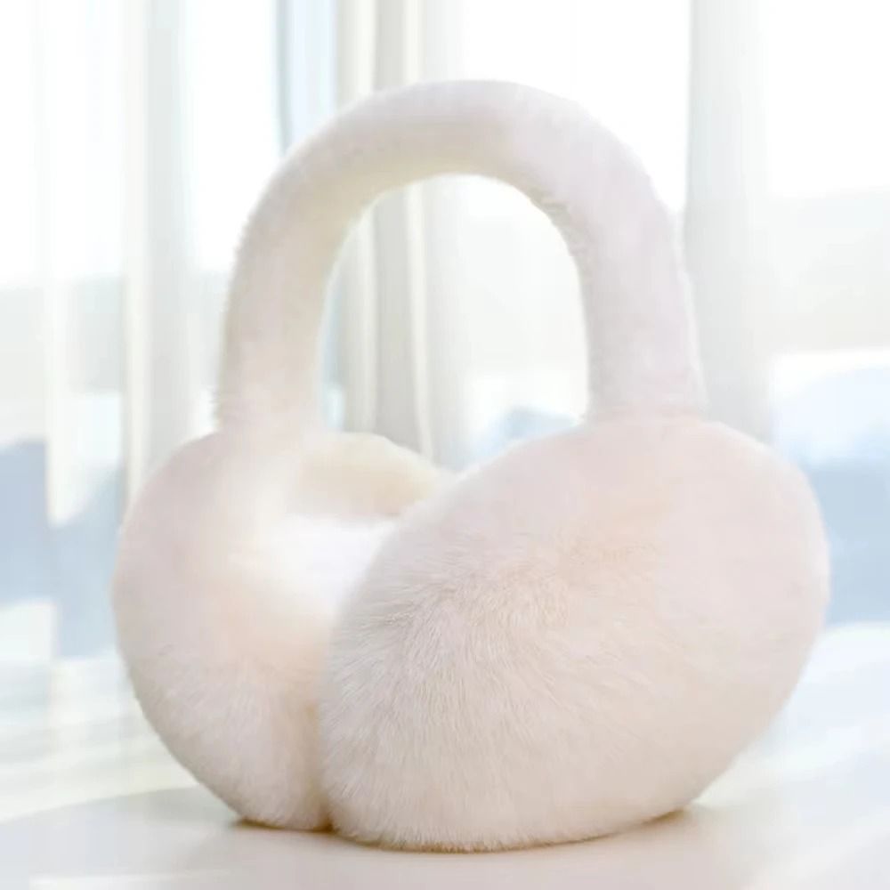 Soft Plush Winter Earmuffs Foldable Fleece Ear Warmers For Men And Women 7