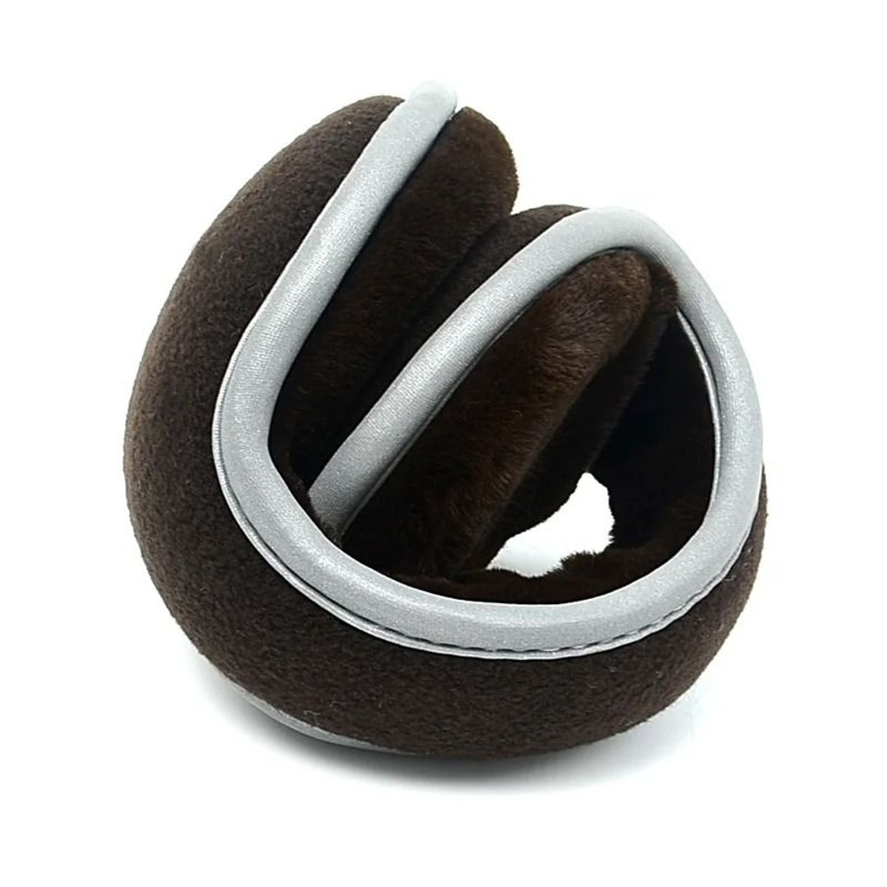 Reflective Foldable Winter Earmuffs Warm Fleece Ear Covers For Men And Women 7