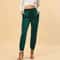 Relaxed Fit Velvet Harem Pants HighWaisted Velour Joggers For Women 0