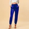 Relaxed Fit Velvet Harem Pants HighWaisted Velour Joggers For Women 5