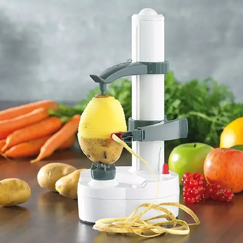 Automatic Electric Peeler MultiFunction Fruit And Vegetable Tool For Potatoes Apples And Citrus 7